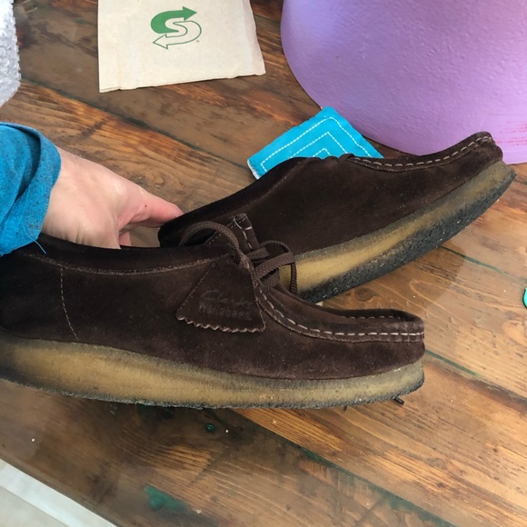 Brown suede clark wallabees 8.5 - Picture 2 of 5